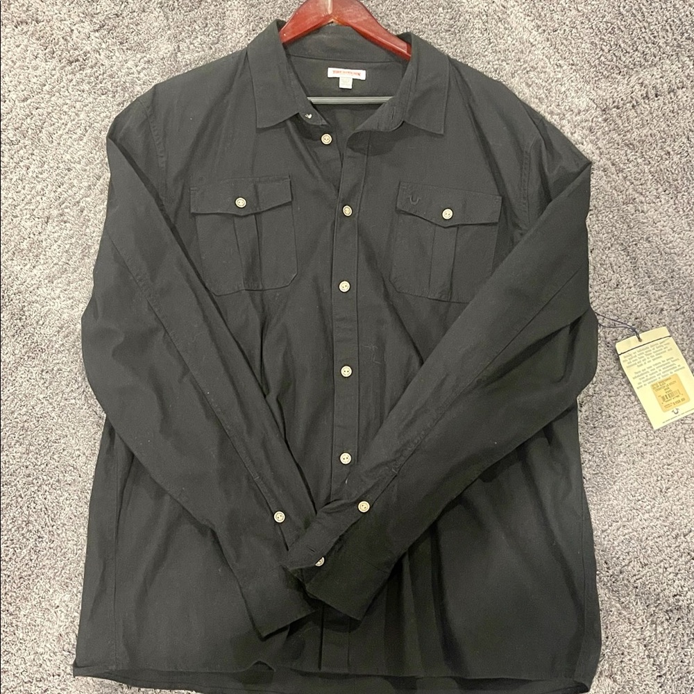 True Religion L/S button up